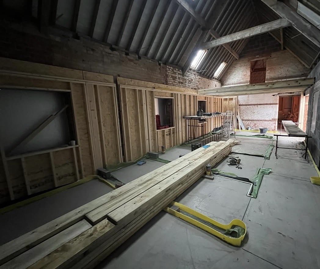Timber framework construction