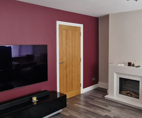 Refined interior carpentry